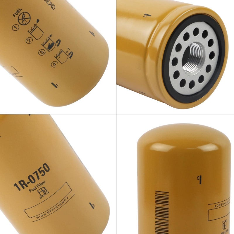 FLYPIG 5PCS 1R-0750 fuel filter for Chevy GMC Duramax Caterpillar 1R0750 Donaldson P551313 Fleetguard FF5320 Wix 33528 Baldwin BF7633 - Image 3
